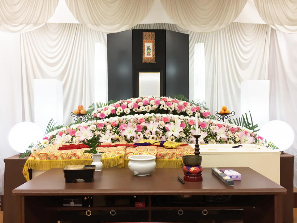 花続葬 タイプB祭壇