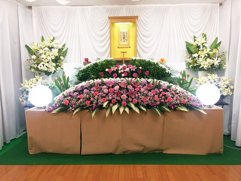 花続葬を創価学会で執り行いました れんげ葬祭 南福岡斎場